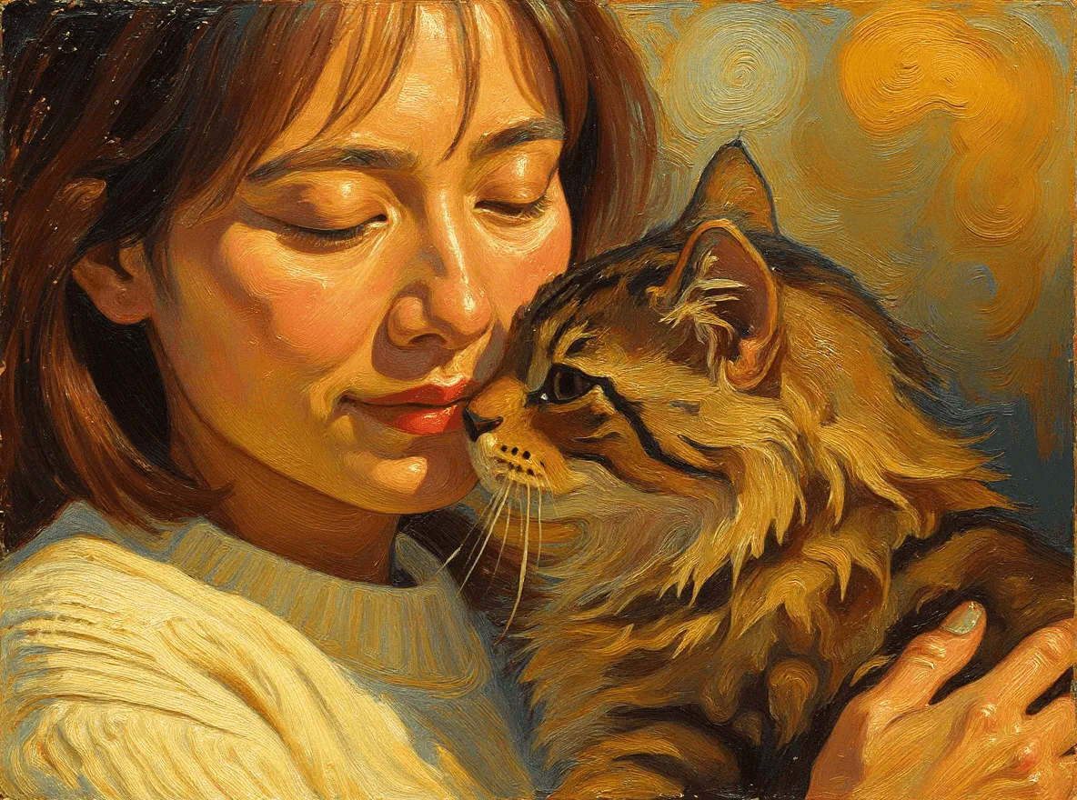 FLUX.1 Kontext oil painting style transfer result